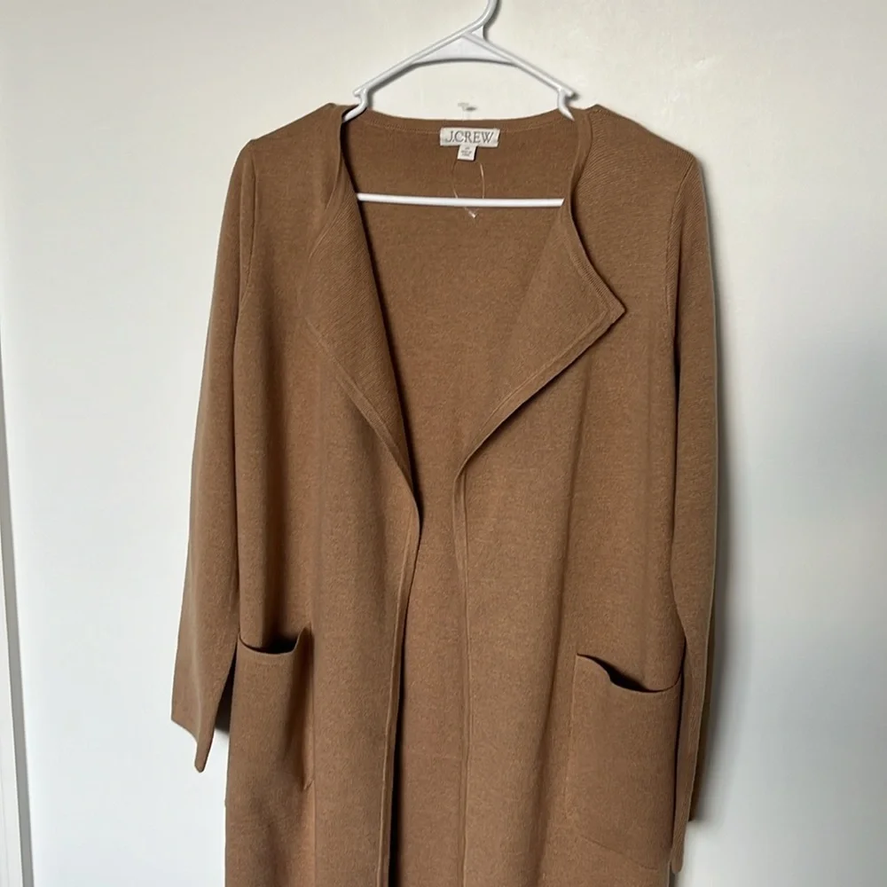 J. Crew crew camel
